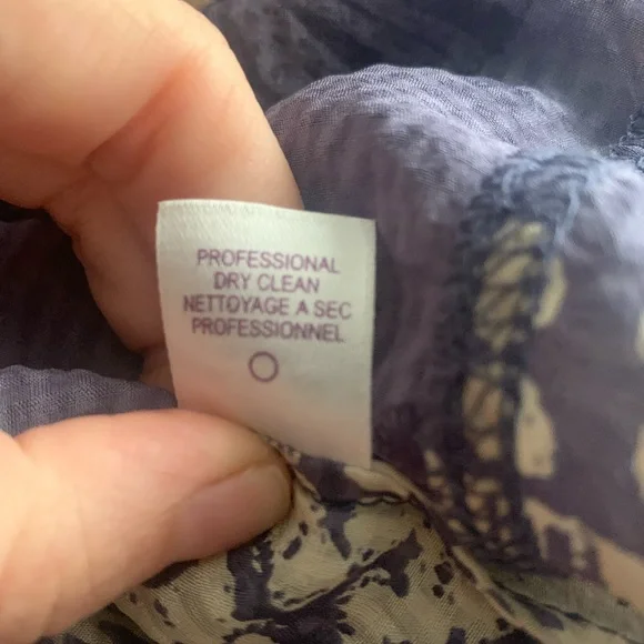 Calypso St. Barth Silk Blouse- Small - Picture 7 of 7